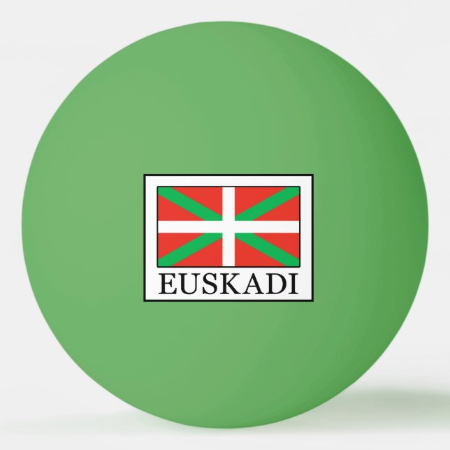 Euskadi Ping Pong Ball (Front)