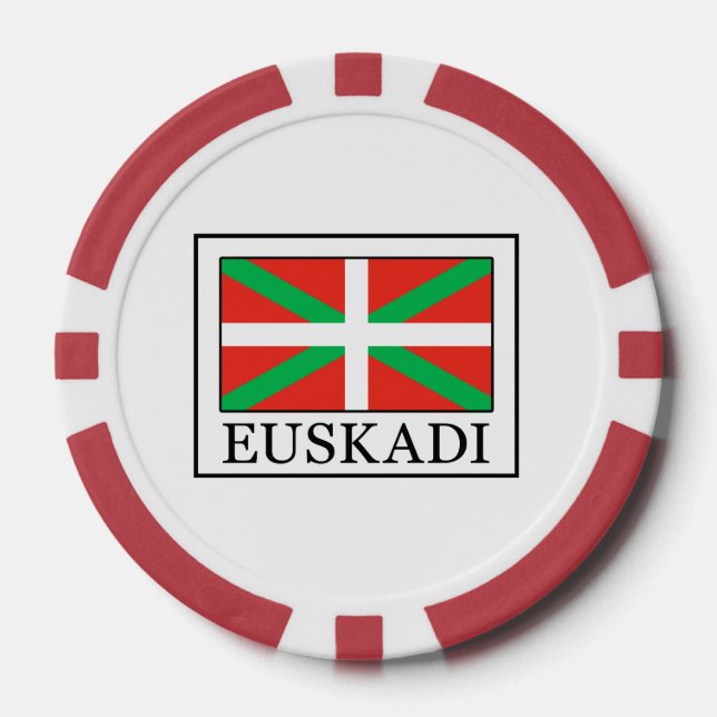 Euskadi Poker Chips (Front)