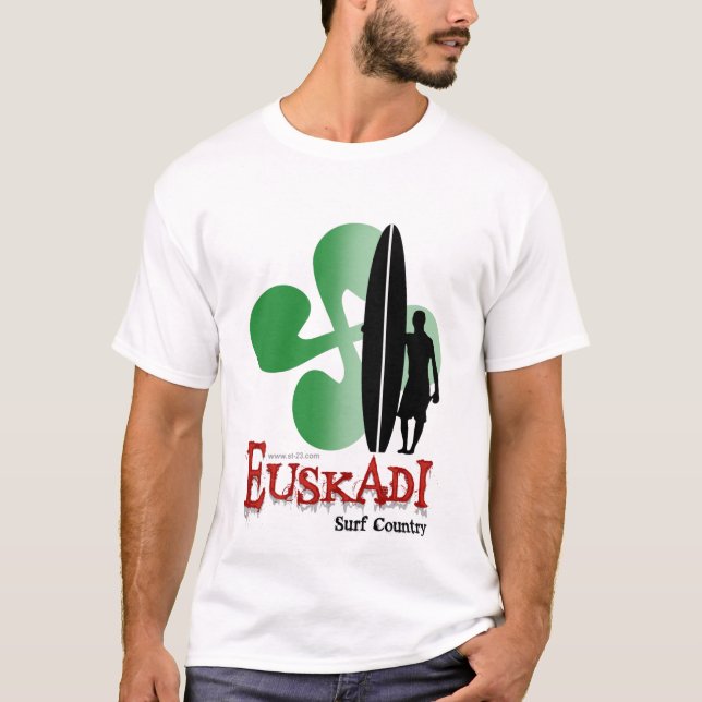 euskadi surfing logo T-Shirt (Front)