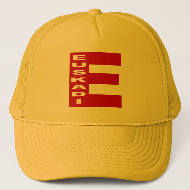 EUSKADI Yellow Trucker cap (Front)