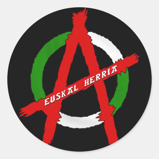 Euskal Anarchy Sticker (Front)