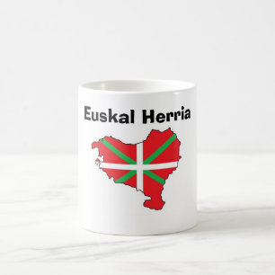 Euskal Herria Map Mug