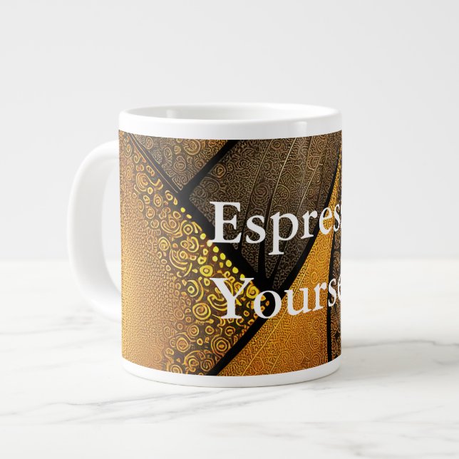 Eva 1 Abstract Design Specialty Mug (Front Left)