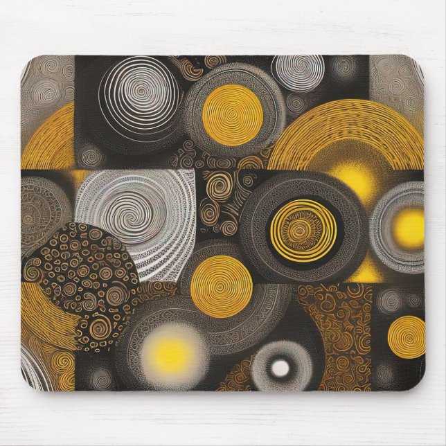 Eva 2 Abstract Design Mouse Pad (Front)