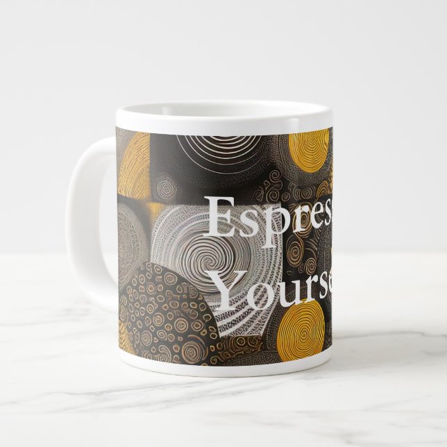 Eva 2 Abstract Design Specialty Mug (Front Left)