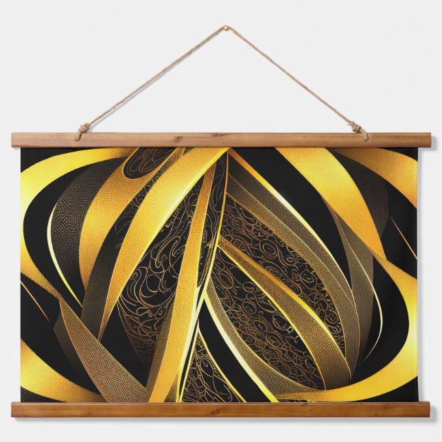 Eva 4 Abstract Design Hanging Tapestry (Front)