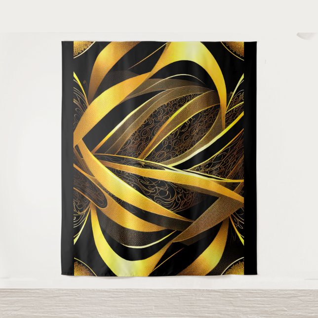 Eva 4 Abstract Design Tapestry (Front)