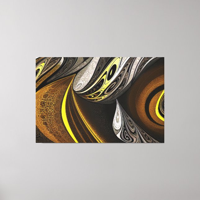 Eva 5 Abstract Design Canvas Print (Front)