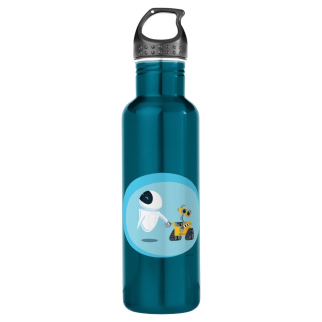 EVA and WALL-E 710 Ml Water Bottle (Front)