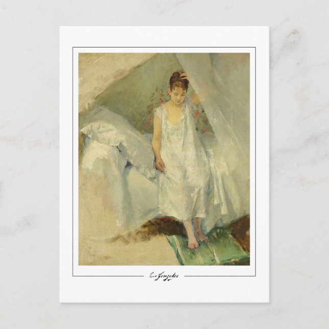 Eva Gonzalès #10 - Carte postale Art (Devant)