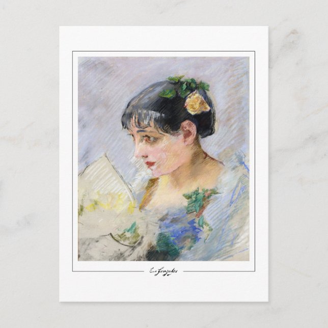 Eva Gonzalès #70 - Carte postale Art (Devant)