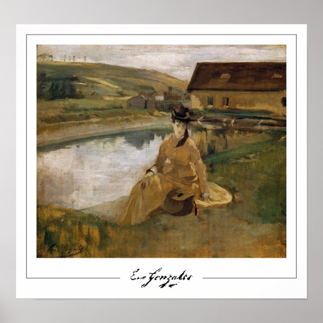 Eva Gonzalès Zedign Art Poster #3 (Front)