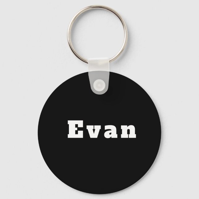 Evan Keychain (Front)