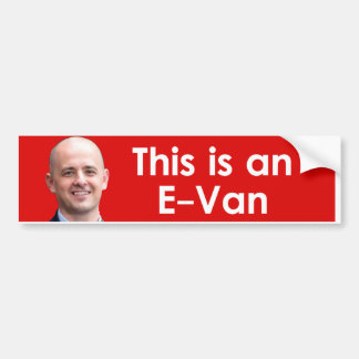 Evan McMullin - E-Van Bumper Sticker
