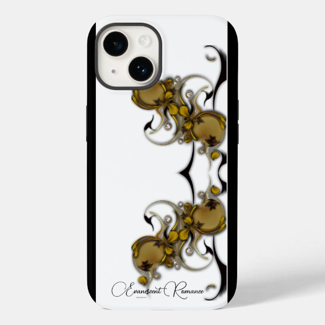 "Evanescent Romance", Coque Apple iPhone 14 (Verso)
