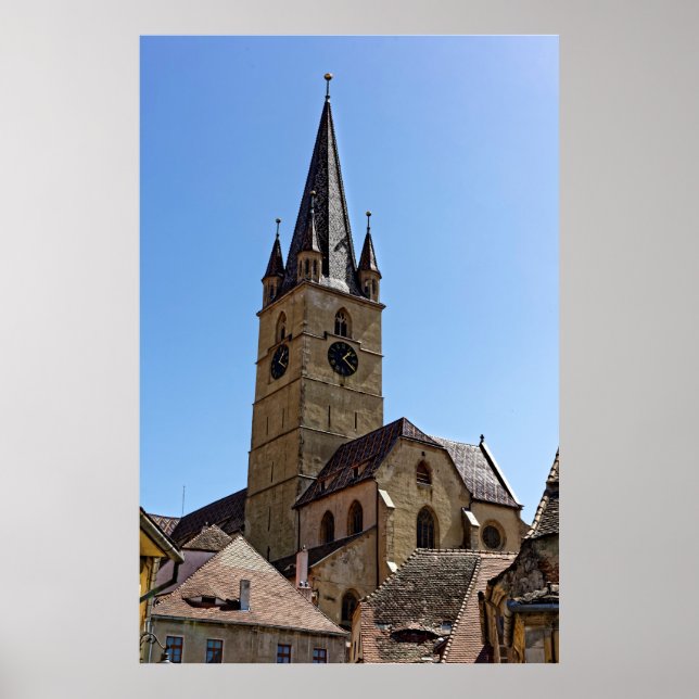Evangelical Cathedral Sibiu Poster (Front)