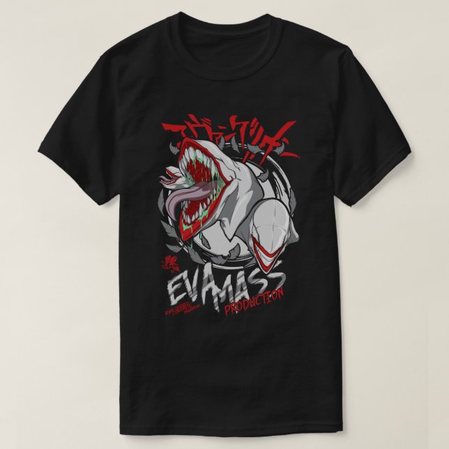 Evangelion Eva Production de masse T-shirt (Design devant)