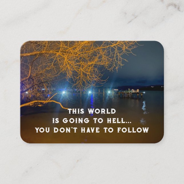 Evangélisme Evangélisme Invitation Gardien de poch (Devant)