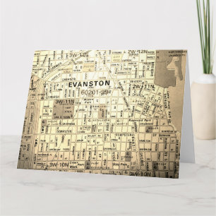 Evanston, IL Carte Vintage
