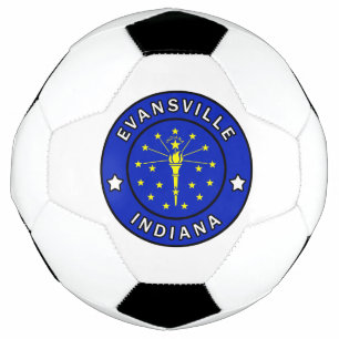 Evansville Indiana Soccer Ball
