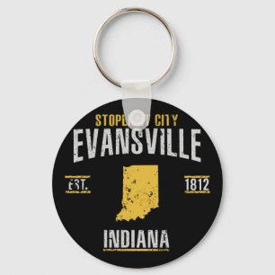 Evansville Keychain