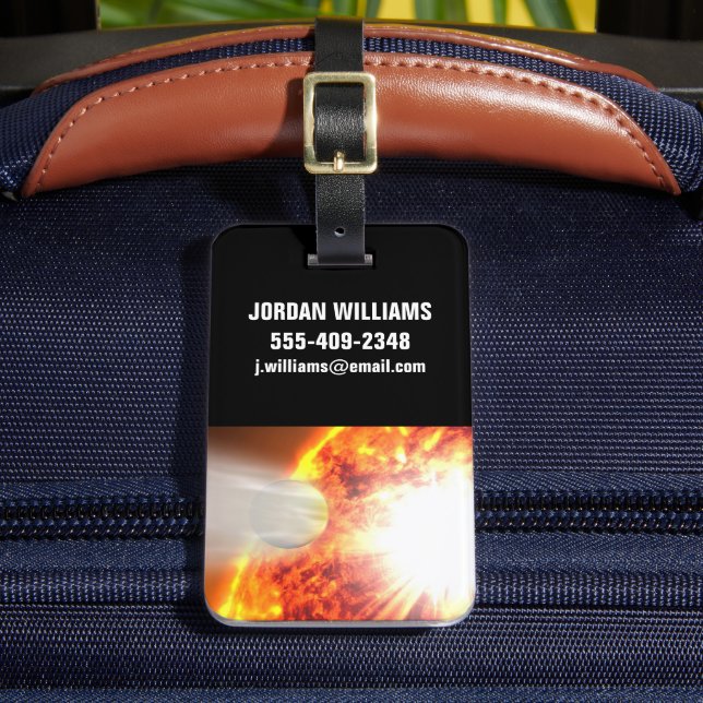 Evaporation Of Hd 189733b's Atmosphere Luggage Tag (Front Insitu 2)
