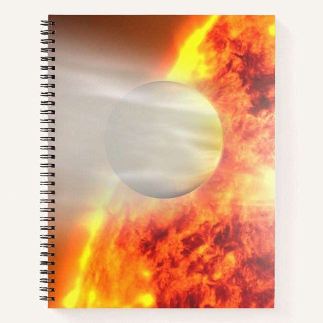 Evaporation Of Hd 189733b's Atmosphere Notebook (Front)