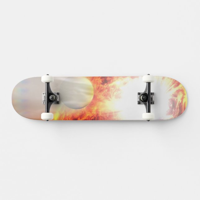 Evaporation Of Hd 189733b's Atmosphere Skateboard (Horz)