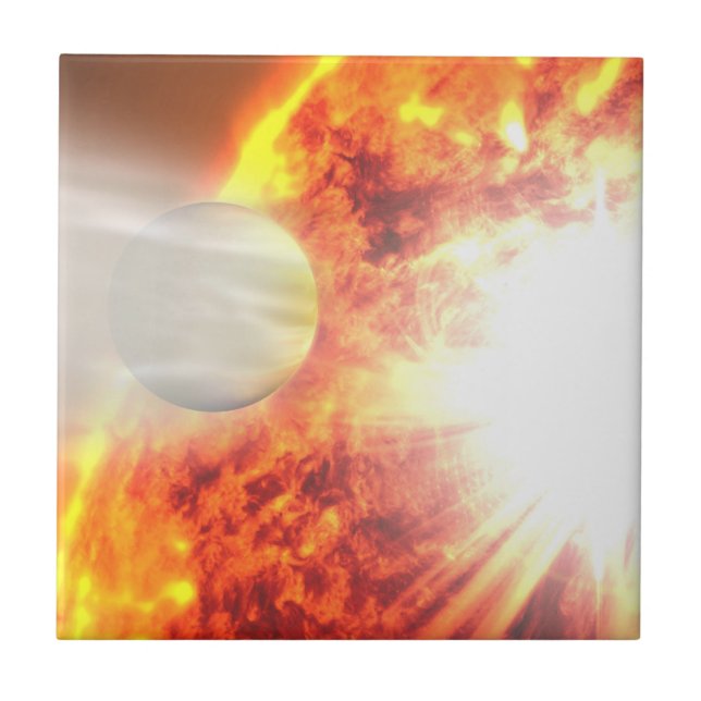 Evaporation Of Hd 189733b's Atmosphere Tile (Front)