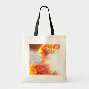 Evaporation Of Hd 189733b's Atmosphere Tote Bag