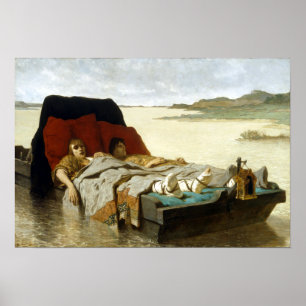 Evariste Luminais The Sons of Clovis II Poster