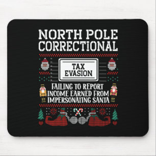 Evasion- Elf Family Christmas Matching Dad Uncle G Mouse Pad
