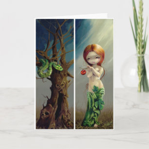 "Eve and the Tree of Knowledge" Greeting Card