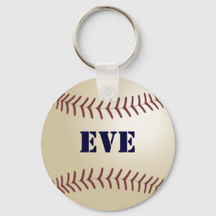 Eve Baseball Keychain by 369MyName