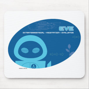 Eve Blue Disney Mouse Pad