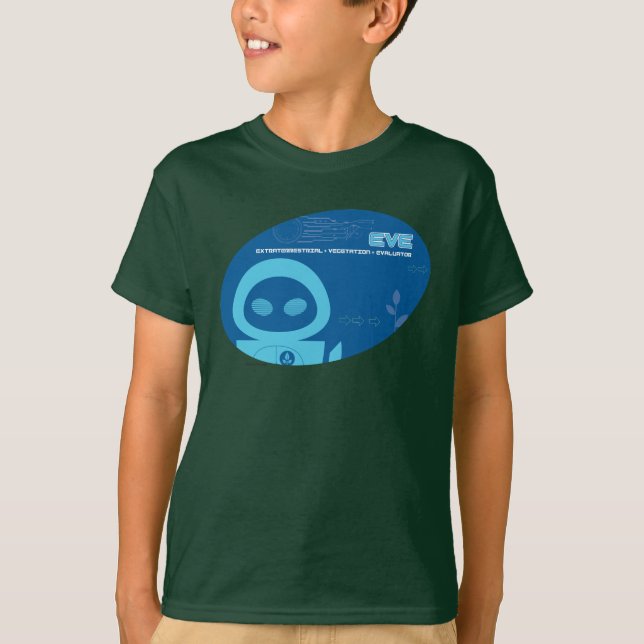 Eve Blue Disney T-Shirt (Front)