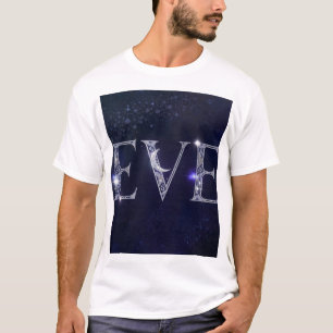 EVE Celestial Galaxy T-Shirt Moon Stars Crystal