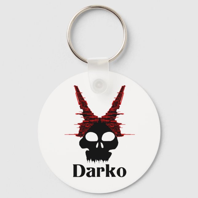 Eve Evil Bunny Tornado Darko Keychain (Front)