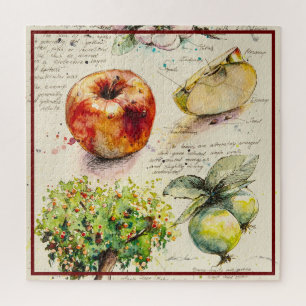 EVE Painted  Illustration of Apple          Jigsaw Puzzle