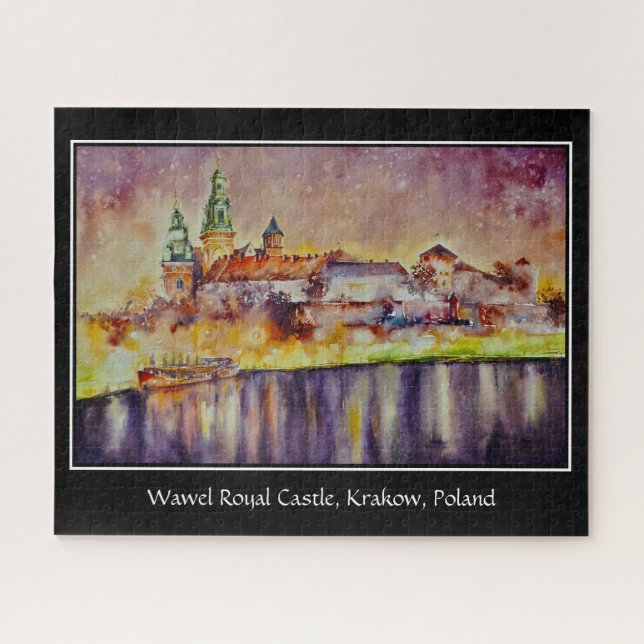 EVE Painted Wawel, Krakow, Poland    Jigsaw Puzzle (Horizontal)