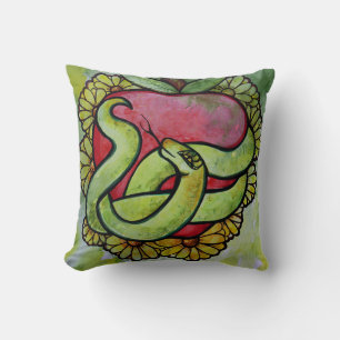 Eve was Framed Throw Pillow