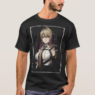Evelyn Chevalier ZZZ Dark Hair Red Embers Binding  T-Shirt