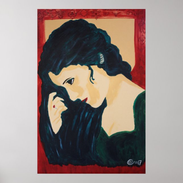 Evelyn Demure Poster (Front)