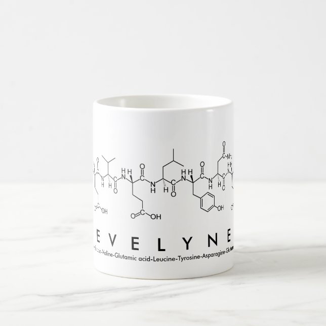 Evelyne peptide name mug (Center)