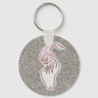 even a hateful squid can love keychain