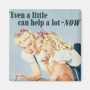 Even a Little Can Help Alot-NOW Magnet