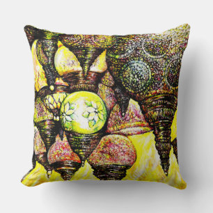 Even Bigger Idea of Color Throw Pillow