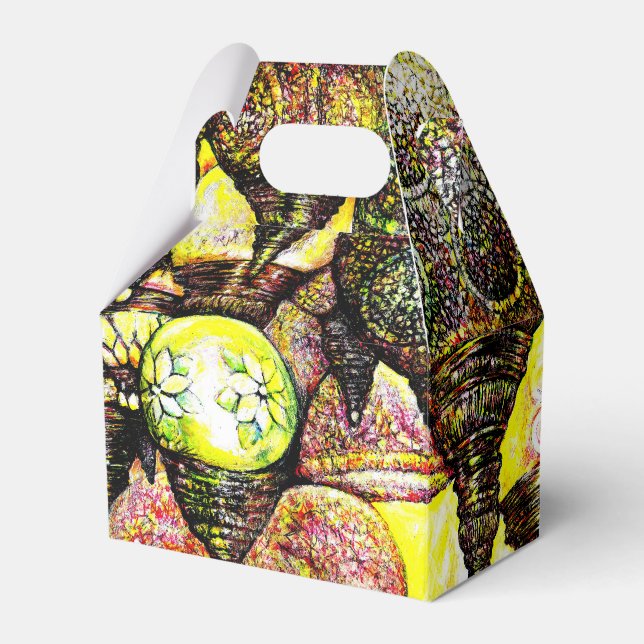 Even Bigger Idea of Colour Favor Box (Front Side)