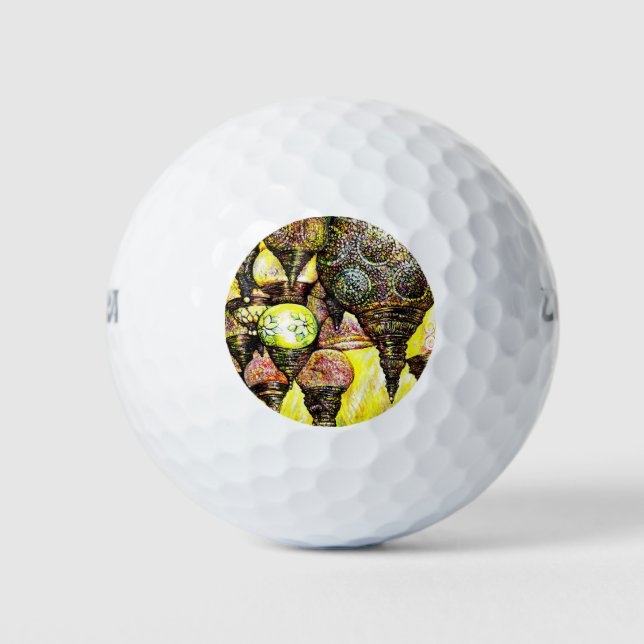 Even Bigger Idea of Colour Golf Balls (Front)