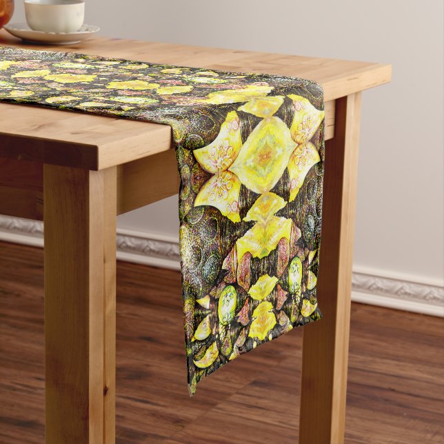 Even Bigger Idea of Colour Short Table Runner (In Situ)